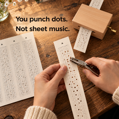 Punch Your Own Music Box