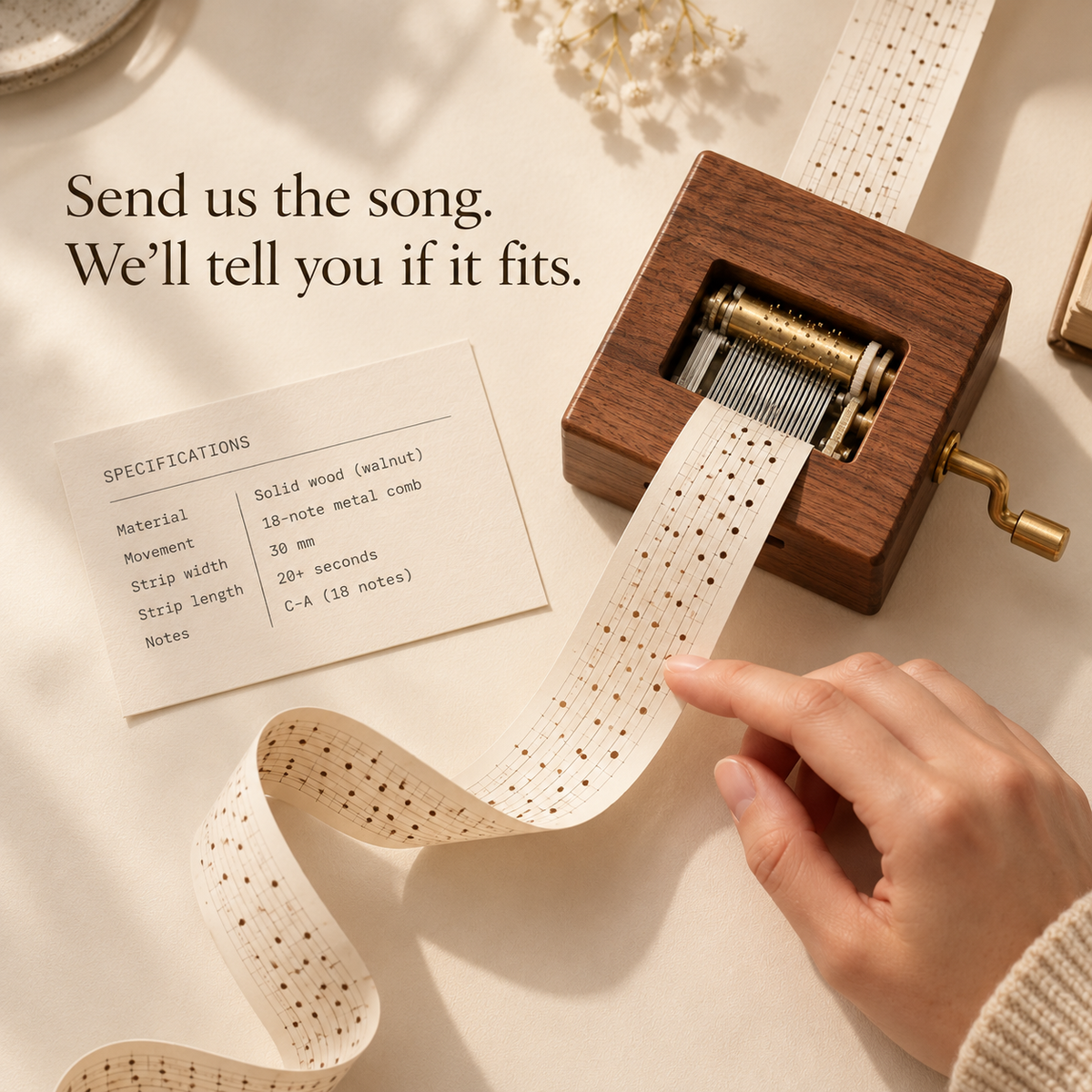 Punch Your Own Music Box